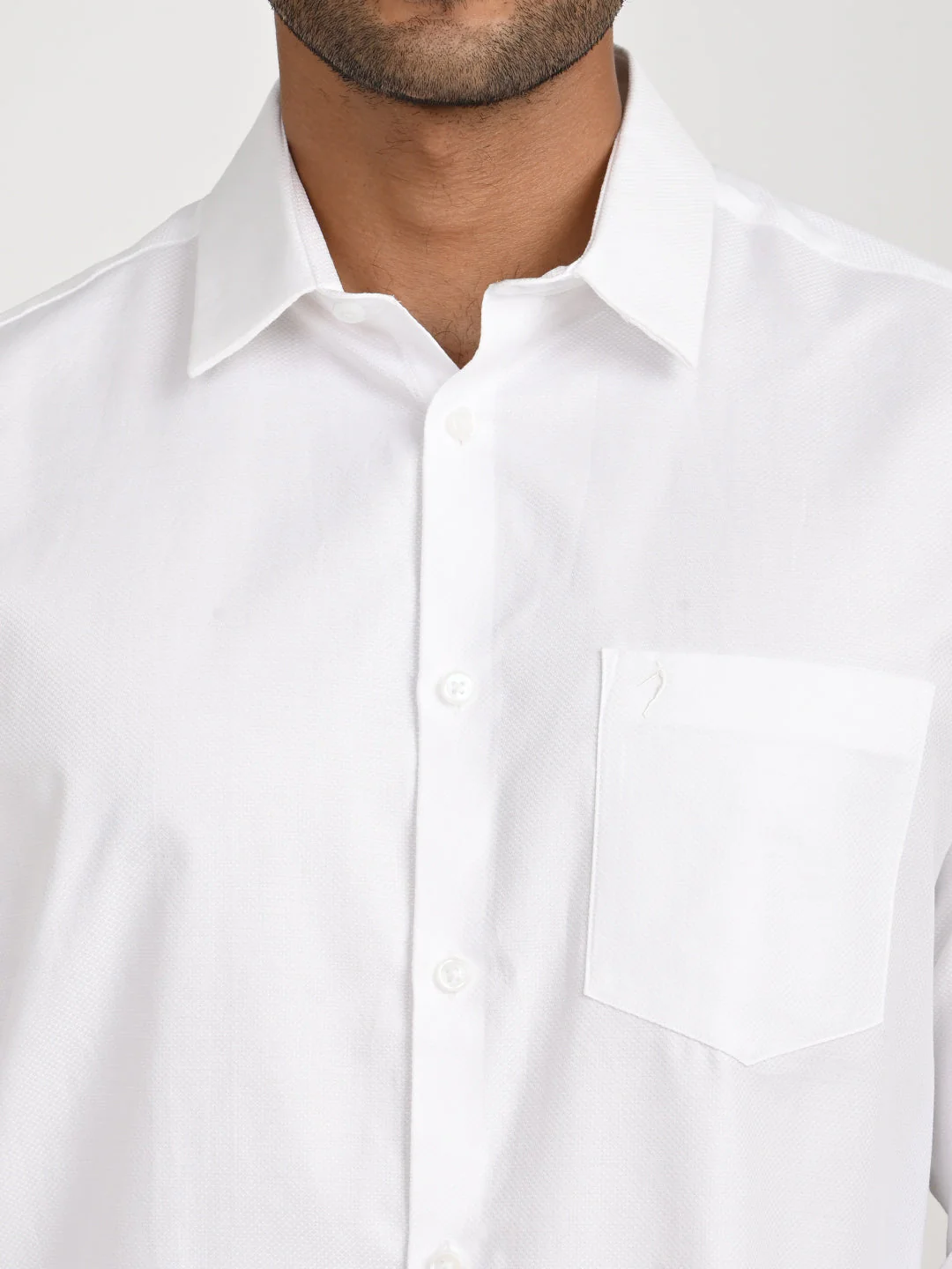 Men's Solid Full Sleeve Cotton Shirt - Image 11