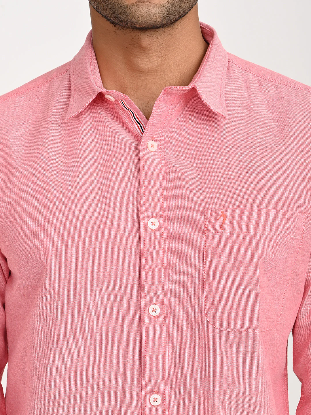 Men's Solid Full Sleeve Cotton Stretch Shirt - Image 17