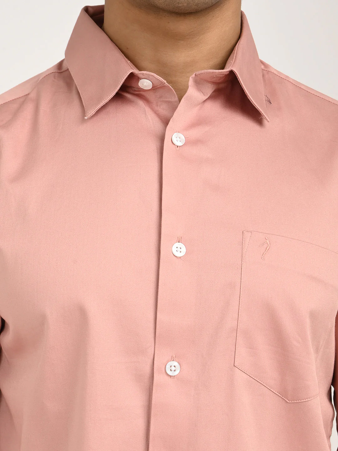 Men's Solid Full Sleeve Cotton Stretch Shirt - Image 17