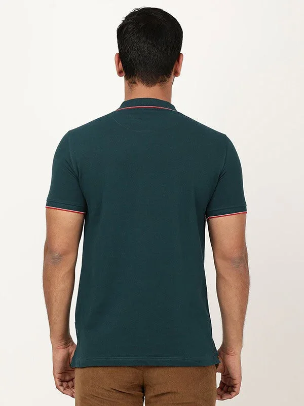 Men's Solid Polo T-Shirt - Image 10