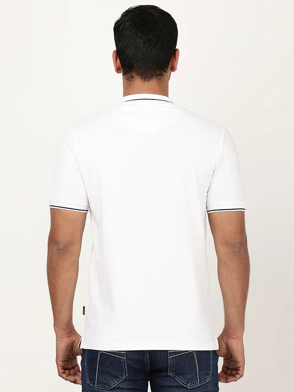 Men's Solid Polo T-Shirt - Image 20