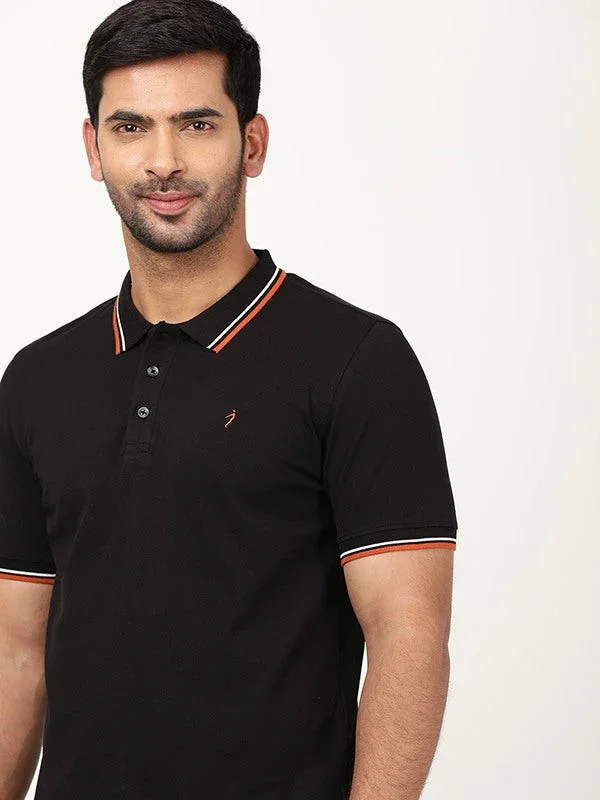 Men's Solid Polo T-Shirt - Image 22