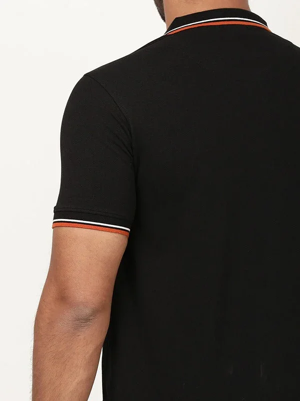 Men's Solid Polo T-Shirt - Image 23