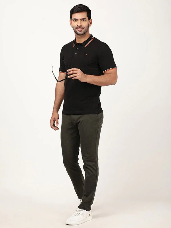 Men's Solid Polo T-Shirt - Image 24