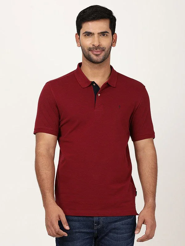 Men's Solid Polo T-Shirt - Image 26