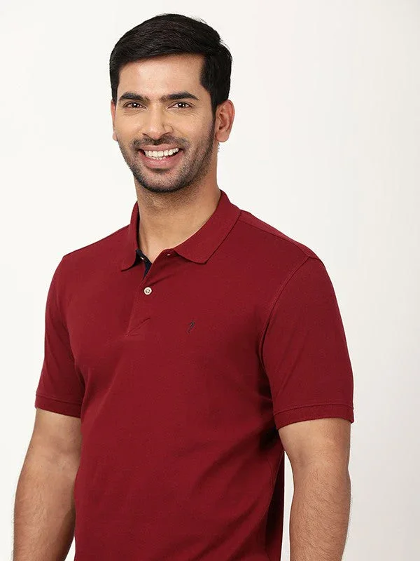 Men's Solid Polo T-Shirt - Image 27
