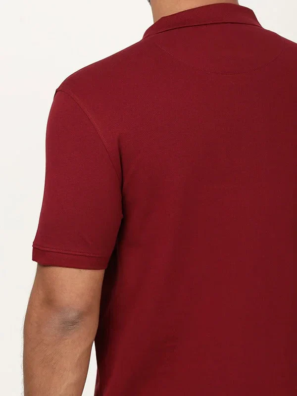 Men's Solid Polo T-Shirt - Image 28