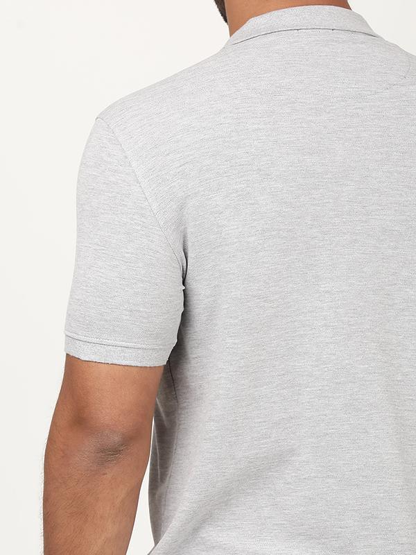 Men's Solid Polo T-Shirt - Image 3