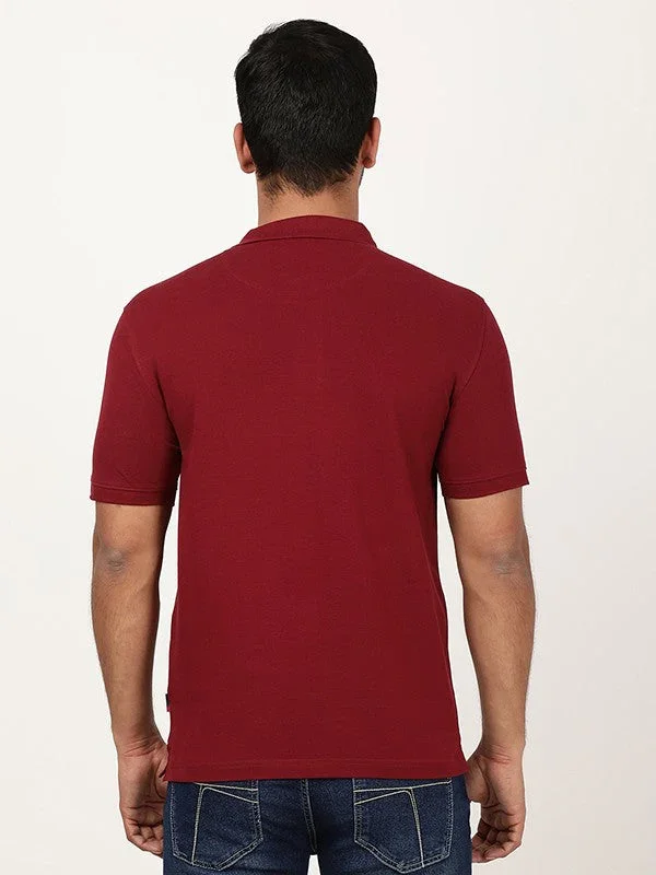 Men's Solid Polo T-Shirt - Image 30