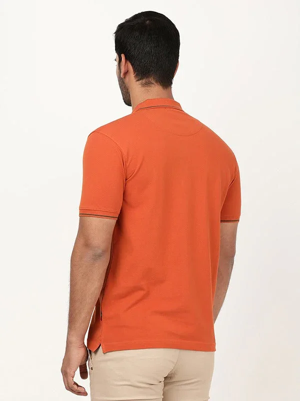 Men's Solid Polo T-Shirt - Image 35