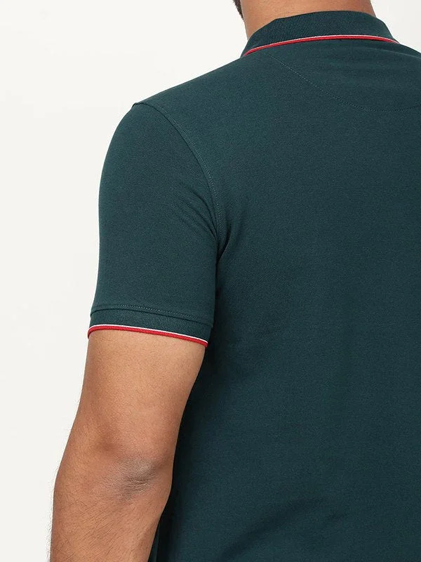Men's Solid Polo T-Shirt - Image 8
