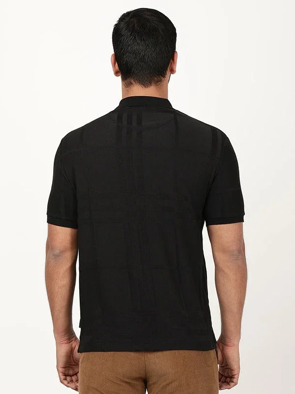 Men's Solid Polo T Shirt - Image 5