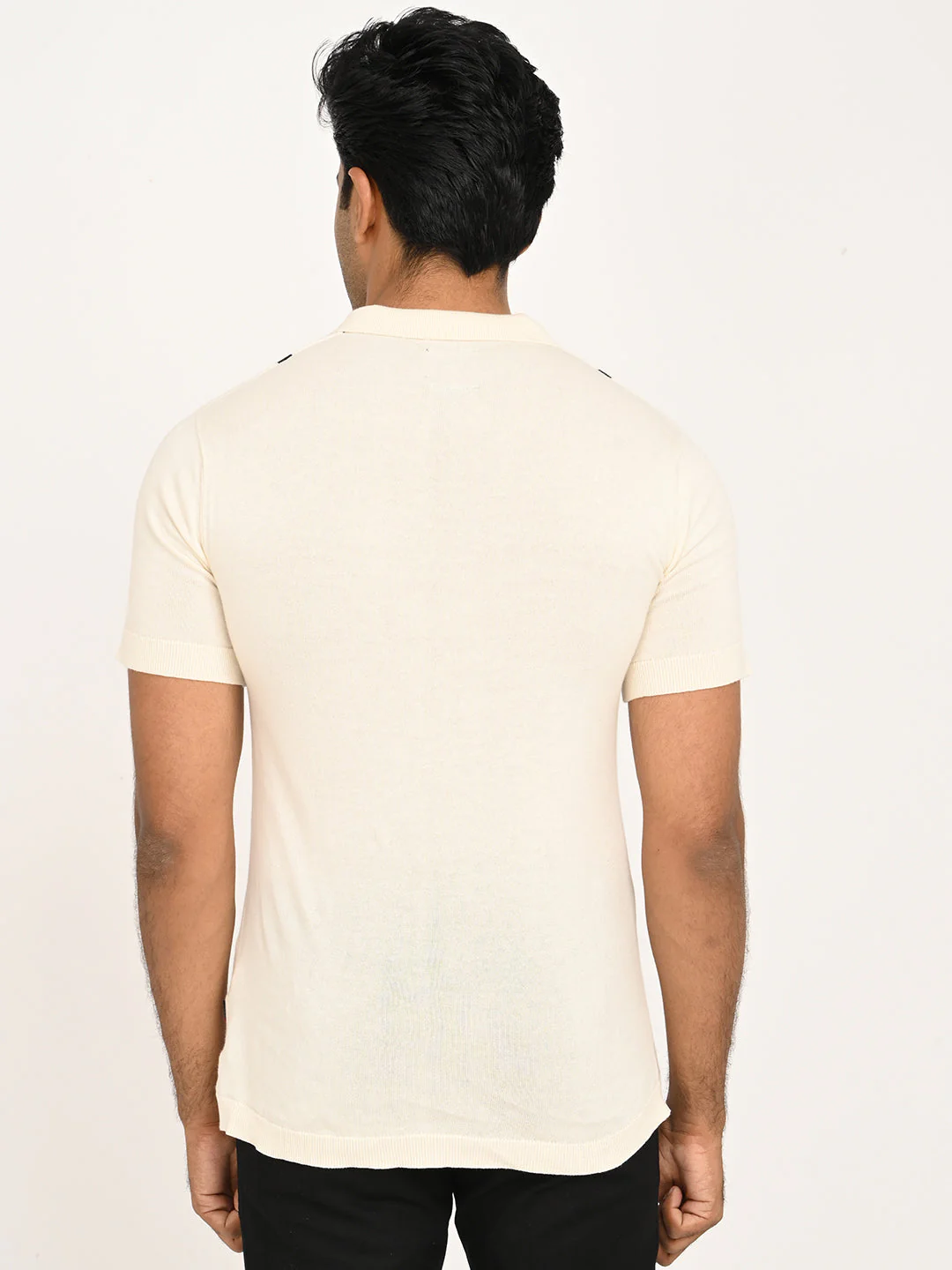 Men's Striped Polo T-Shirt - Image 10
