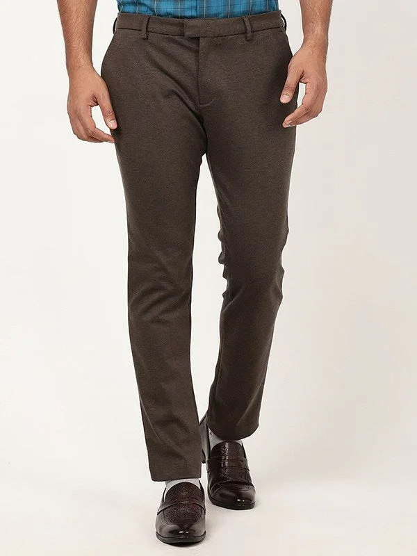 Men's Urban Fit Polyester Blend Trousers - Image 11