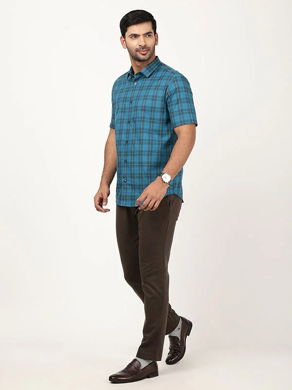 Men's Urban Fit Polyester Blend Trousers - Image 13