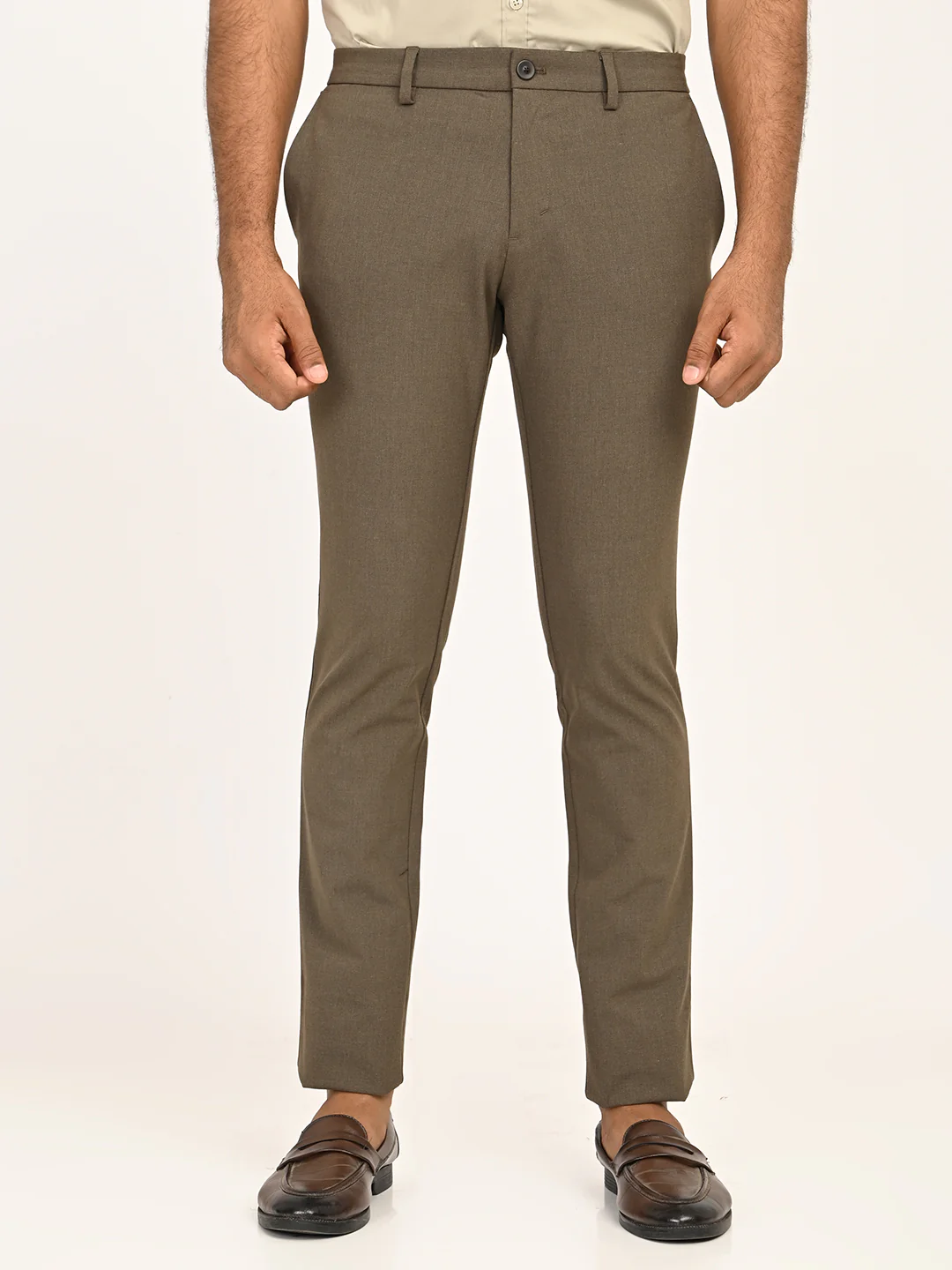 Men's Urban Fit Polyester Blend Trouser