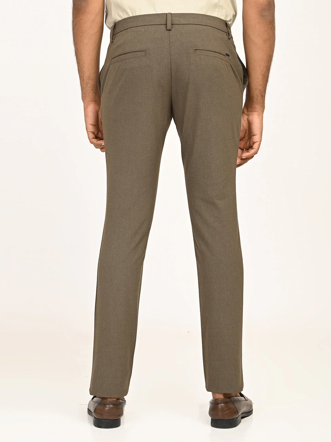 Men's Urban Fit Polyester Blend Trouser - Image 4